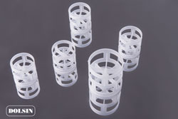 Pall-ringen van kunststof